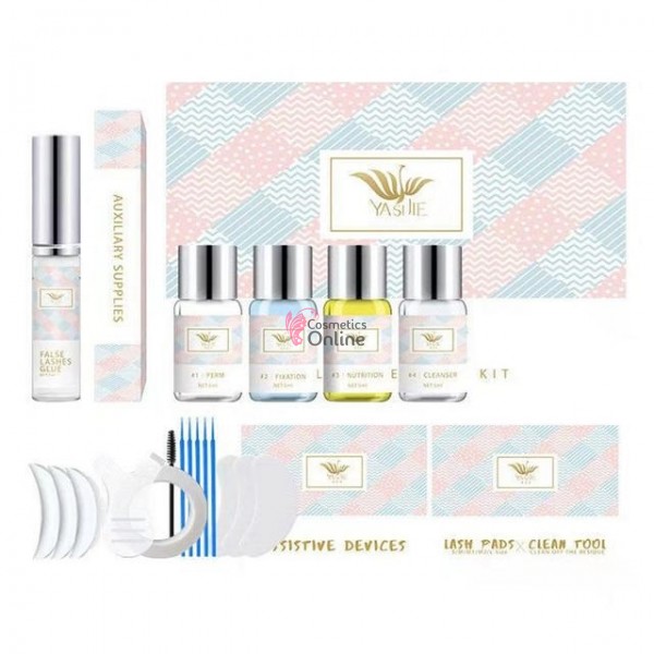 Kit permanent pentru Gene Naturale Laminare - Lash Lift YASIJIE